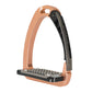Acavallo Arena Alu-Pro Safety Stirrups in Rose Gold.