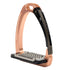 Acavallo Arena Alu-Pro Safety Stirrups in Rose Gold.