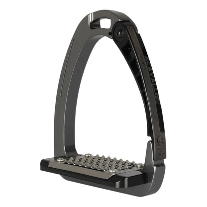 Acavallo Arena Alu-Pro Safety Stirrups in Titanium.