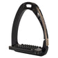 Acavallo Arena Alu-Pro Safety Stirrups in Total Black.