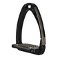 Acavallo Arena Alu-Pro Safety Stirrups in Total Black.