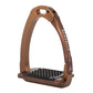 Acavallo Arena Aluplus 2.0 Safety Stirrups in Bronze/Brown.