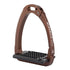 Acavallo Arena Aluplus 2.0 Safety Stirrups in Brown.