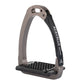 Acavallo Arena Aluplus 2.0 Safety Stirrups in Titanium/Black.