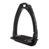 Acavallo Arena Aluplus 2.0 Safety Stirrups in Total Black.