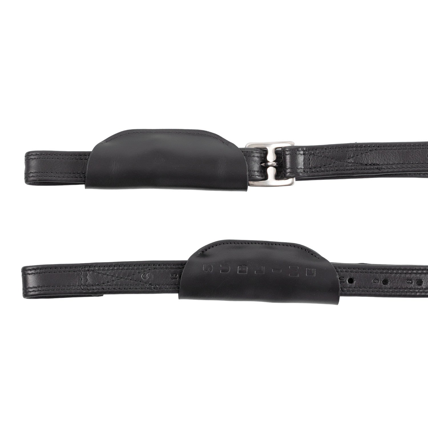 Acavallo stirrup leathers with stainless steel buckle