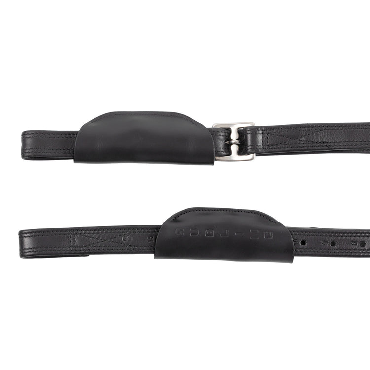 Acavallo stirrup leathers with stainless steel buckle