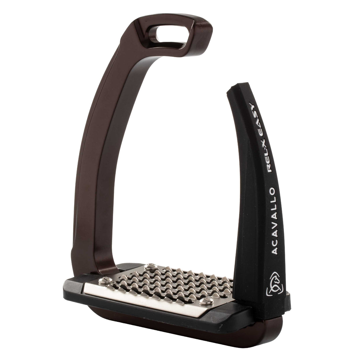Acavallo REL-X Easy lightweight safety stirrups with patented side opening for equestrian riding
