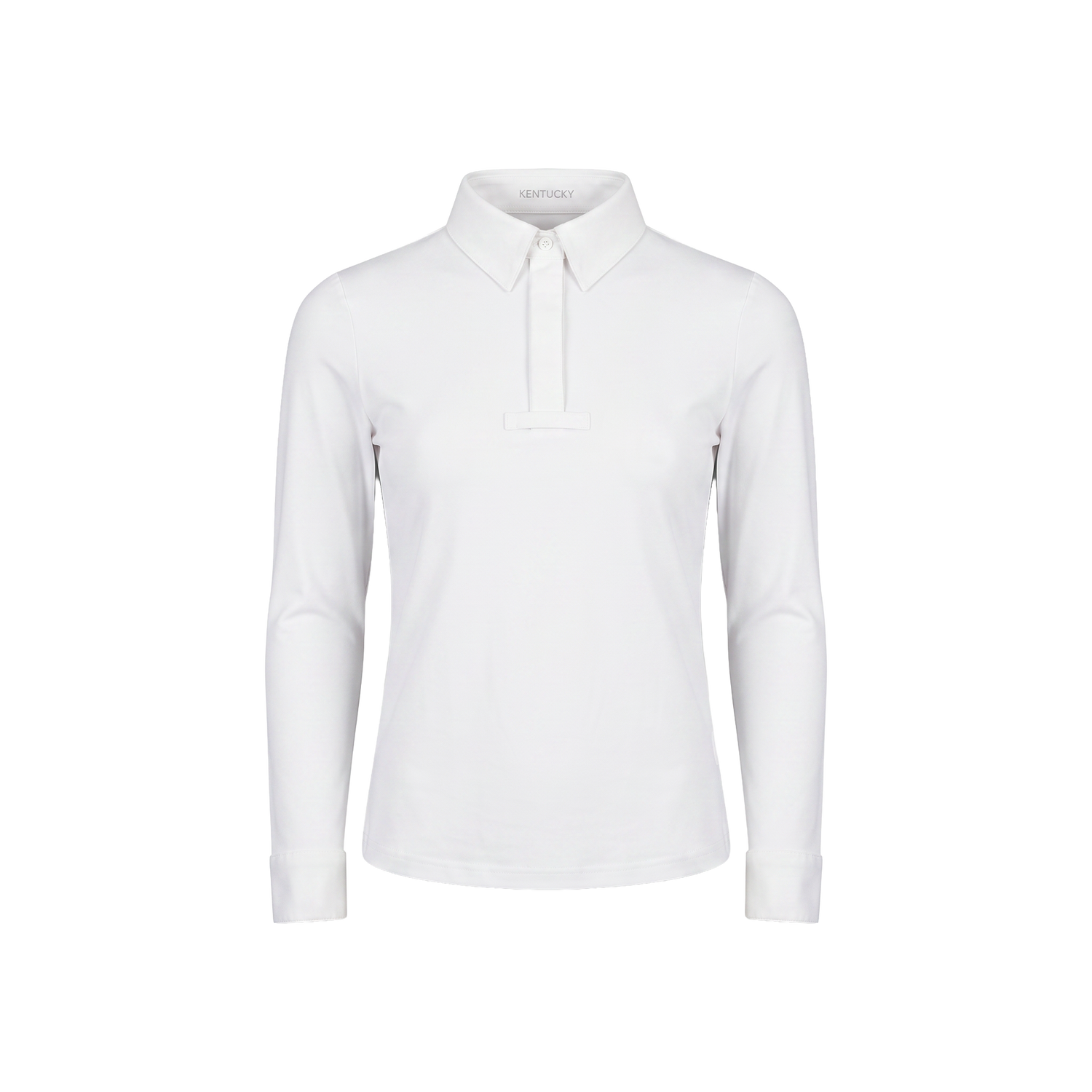 Boys long-sleeve equestrian show shirt for competition riding