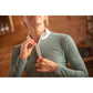 Breathable long sleeve competition shirt designed for comfort during demanding equestrian performance.
