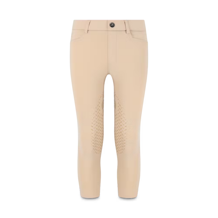 Breathable riding leggings for boys for training and long stable days.