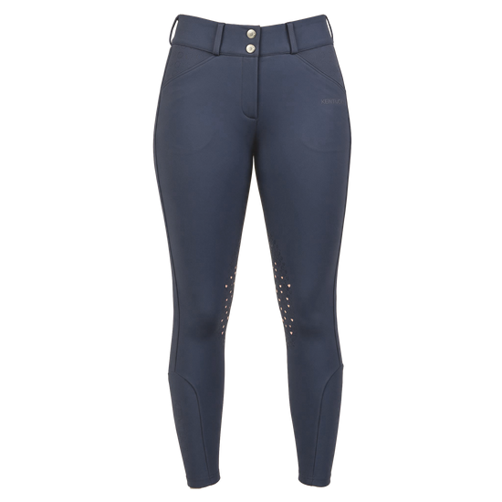 Breathable stretch knee-grip riding pants designed for freedom of movement