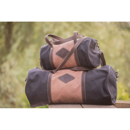 Canvas and leather bag