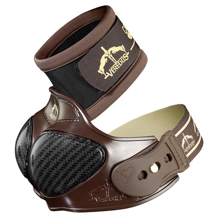 Anatomical bell boots for horses