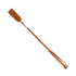 Classy smooth leather jumping whip with a refined minimalist appearance
