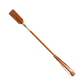 Classy smooth leather jumping whip with a refined minimalist appearance