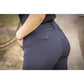 Comfortable knee grip riding breeches with chic equestrian styling.