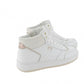 Comfortable white sneakers for women for everyday wear.