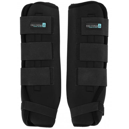 Cooling tendon boots detail view