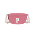 Corduroy bag with secure zipped inner pocket