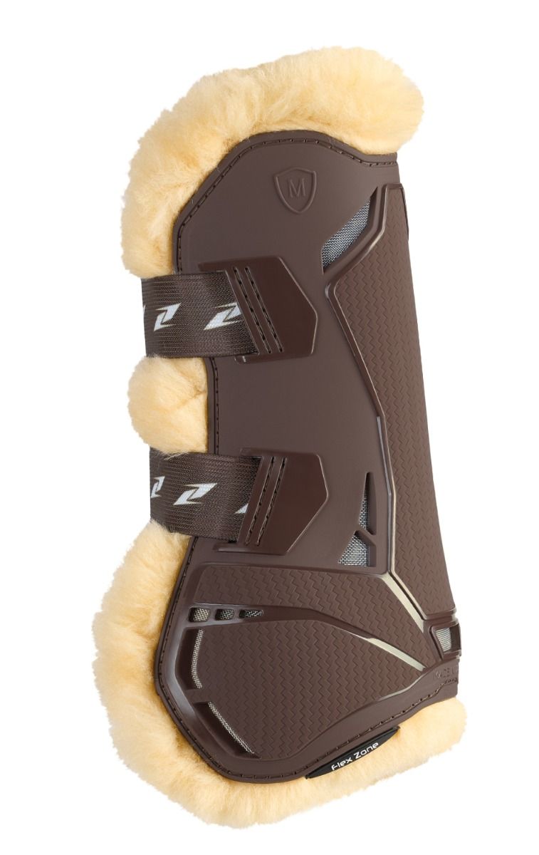 Wool lined tendon boots