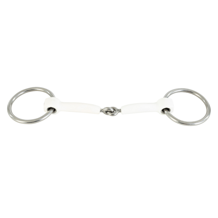 soft plastic bradoon bit for sensitive horses