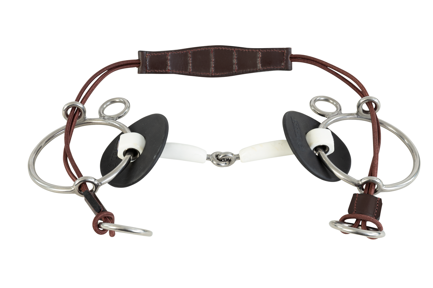 soft plastic curb gag bit for strong horses