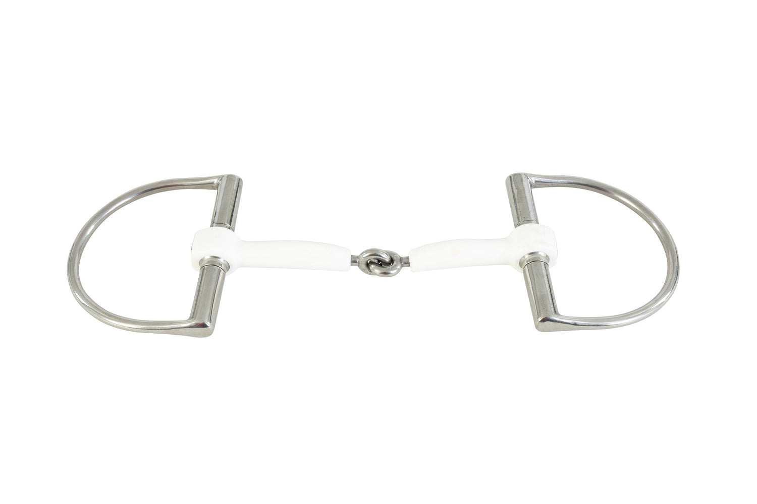 soft plastic D-ring bit for young horses