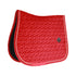 red velvet saddle pad