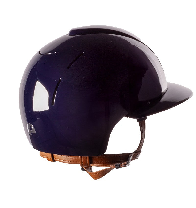 KEP glänzender Helm mit polo visier