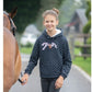Penelope equestrian girls sweatshirt