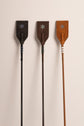 Elegant jumping whip with a comfortable grip for refined riding aids