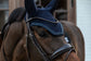 Extended neck piece to prevent the fly veil from slipping