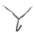 Equestrian breastplate with martingale attachment for a versatile tack setup.