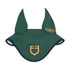 Equestrian ear bonnet for training and competition with embroidered details