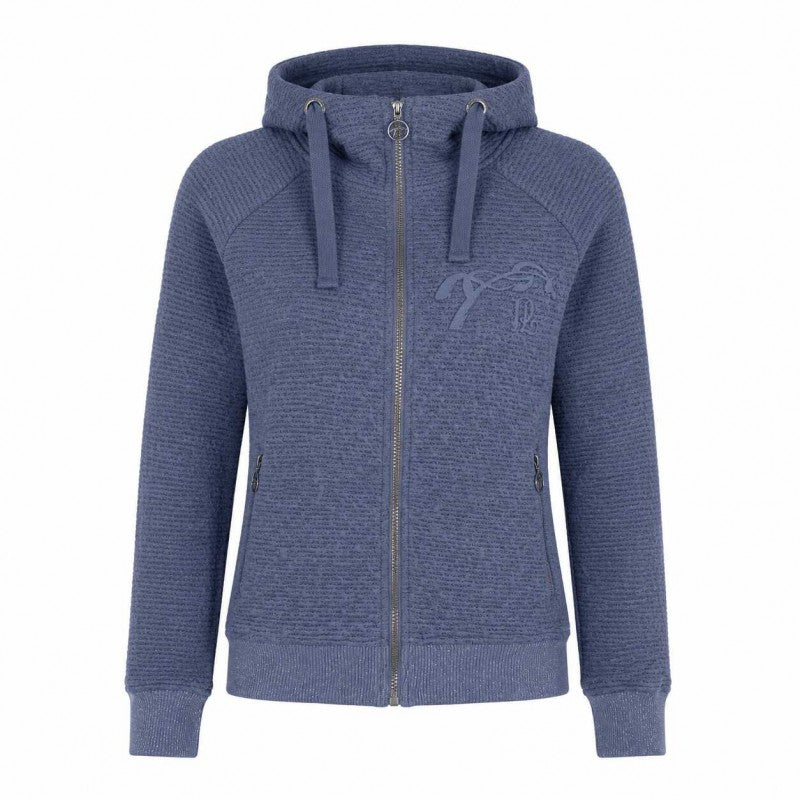 Equestrian hoodie jacket for stable life and everyday wear