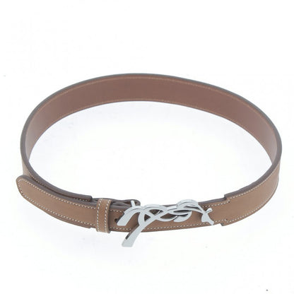 Equestrian leather belt for riding and casual wear.