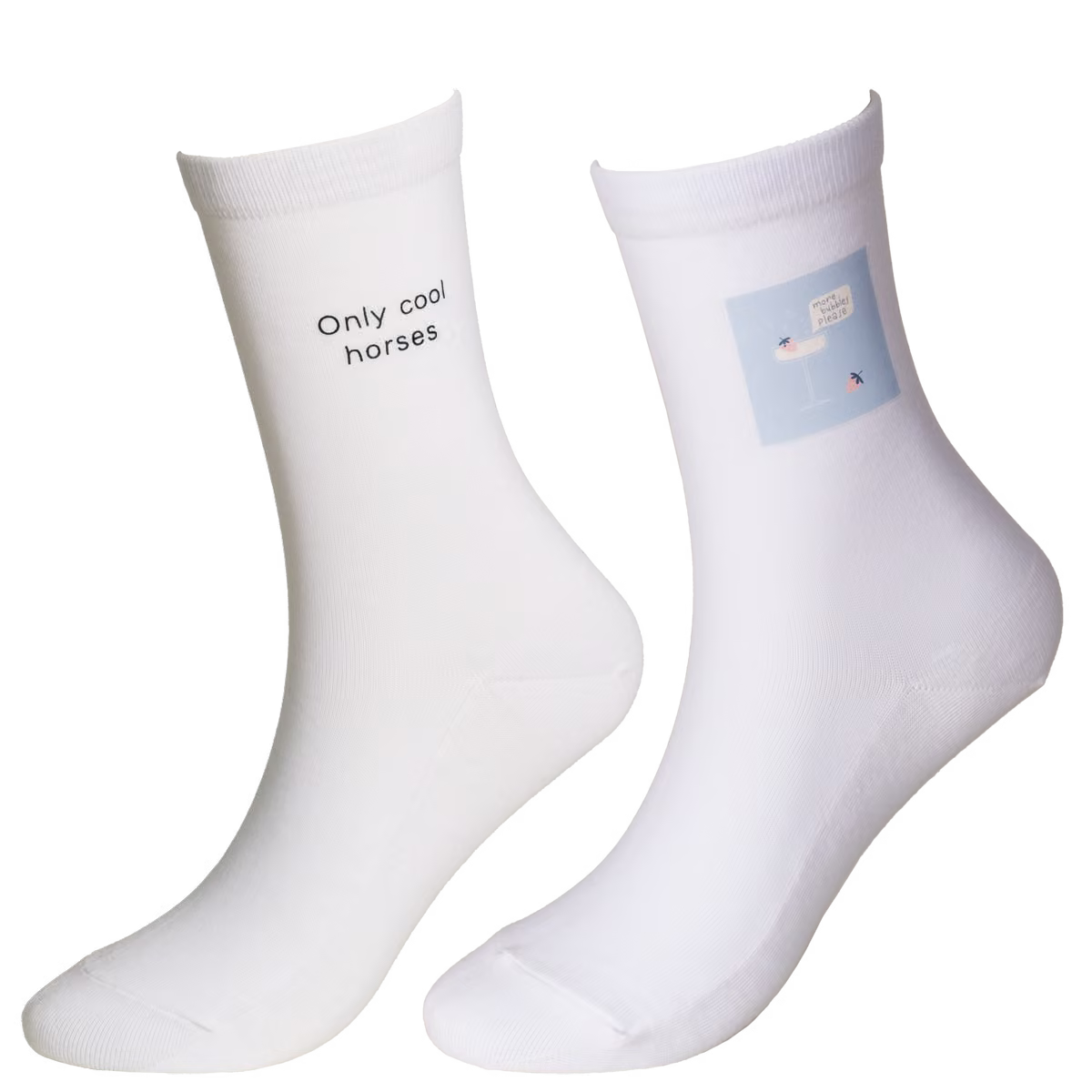 Horse riding socks offering a comfortable and secure fit.