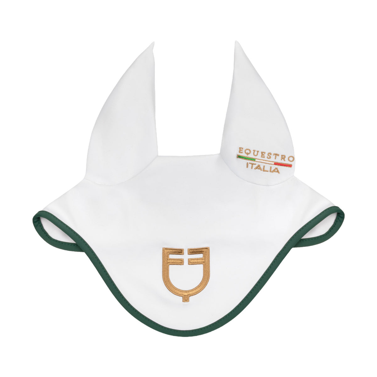Equestro X FISE 100 Fly Veil in Technical Fabric for training and competition