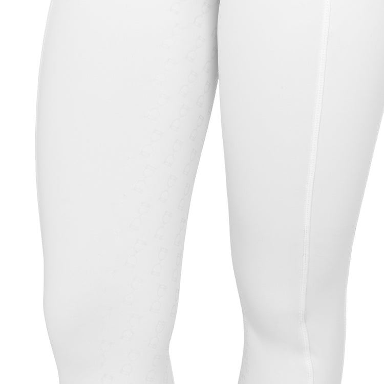 Equestro X FISE 100 full grip leggings with Equestro silicone logo details