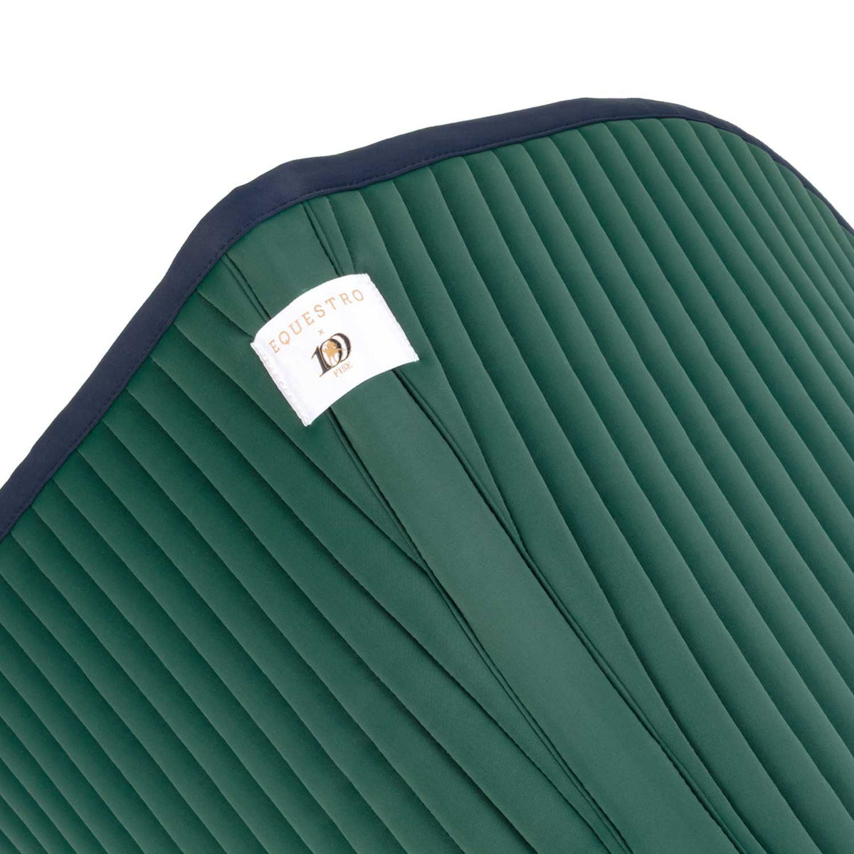 Equestro FISE 100 jumping saddle pad with breathable honeycomb lining