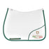 Equestro X FISE 100 technical dressage saddle pad with embroidered logo details
