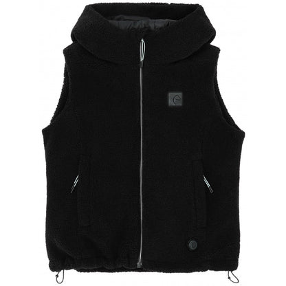 Winter riding vest with heating membrane