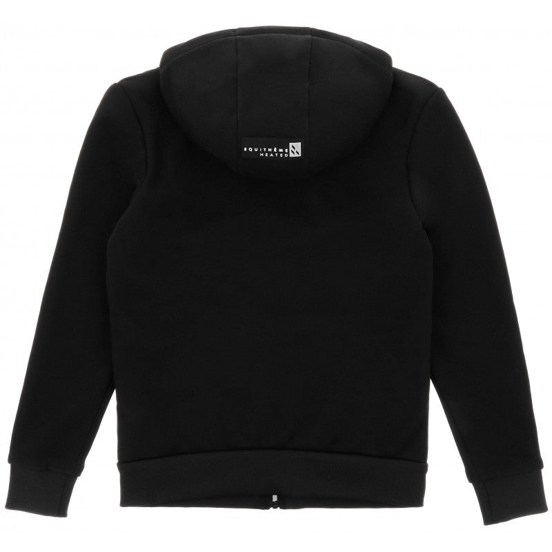 Heated riding sweatshirt for winter training