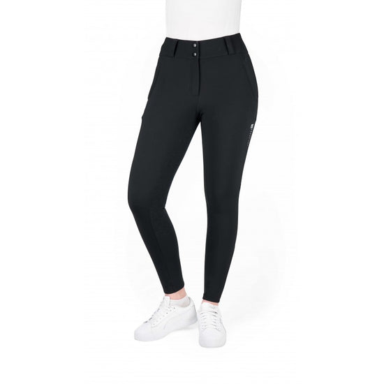 Heated softshell riding trousers for women