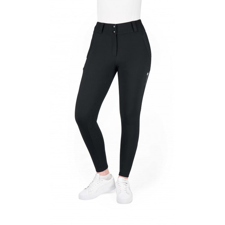Heated softshell riding trousers for women