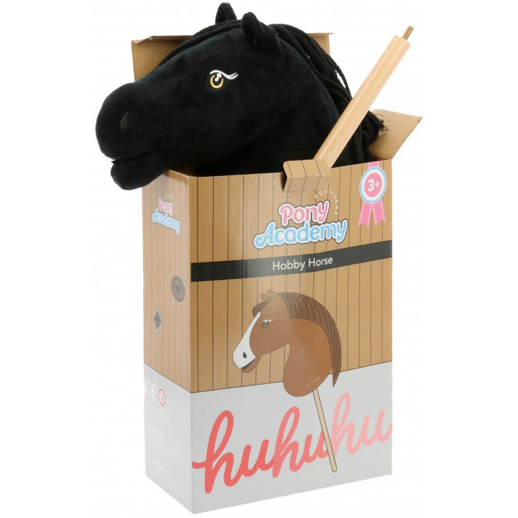 Equitheme Pony Academy Hobby Horse EK-Éclair with soft plush head