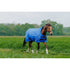Breathable winter horse rug with reflective tail flap