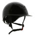 Equestrian helmet with MIPS black shine