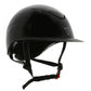 Equestrian helmet with MIPS black shine